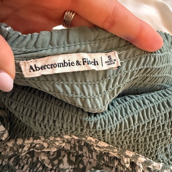 Abercrombie & Fitch Smocked Mini Dress - Picture 6 of 6